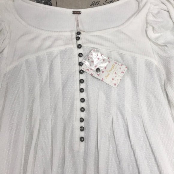 Free People Devin Textured Knit Top - Picture 6 of 9